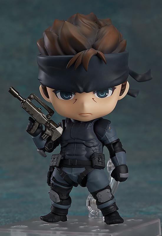 Nendoroid Metal Gear Solid, Solid Snake, Non-scale, Plastic, Pre-painted Action Figure, Secondary Resale