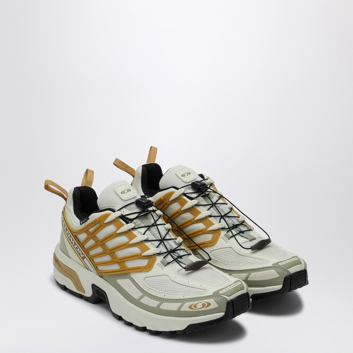 Salomon サロモンスニーカーACS Pro White/Ocher/Khaki - Image 8