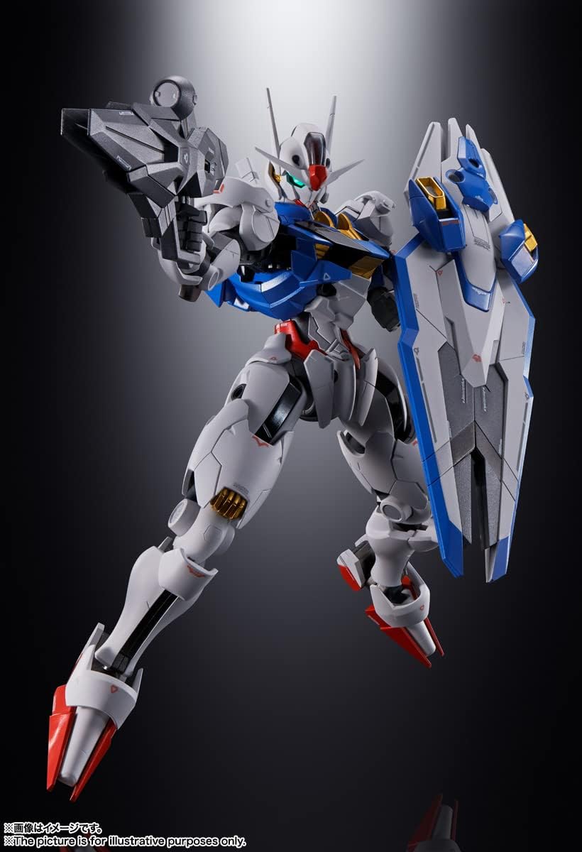 TAMASHII NATIONS Super Alloy Mobile Suit Gundam: Witch from Mercury Gundam Aerial Approx. 7.1 inches (180 mm), ABS & PVC & Die-cast, Pre-painted Action Figure