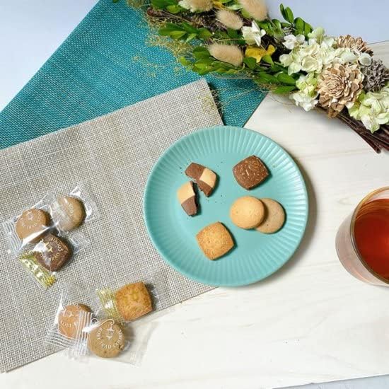 Kobe Trad Cookies Assorted Cookies, Individually Wrapped, 39 Pieces, Bite-Sized, Suitable for Women, 6 Flavors, Confectionery Gift, Sweets, Pre-Packaged TC-15N