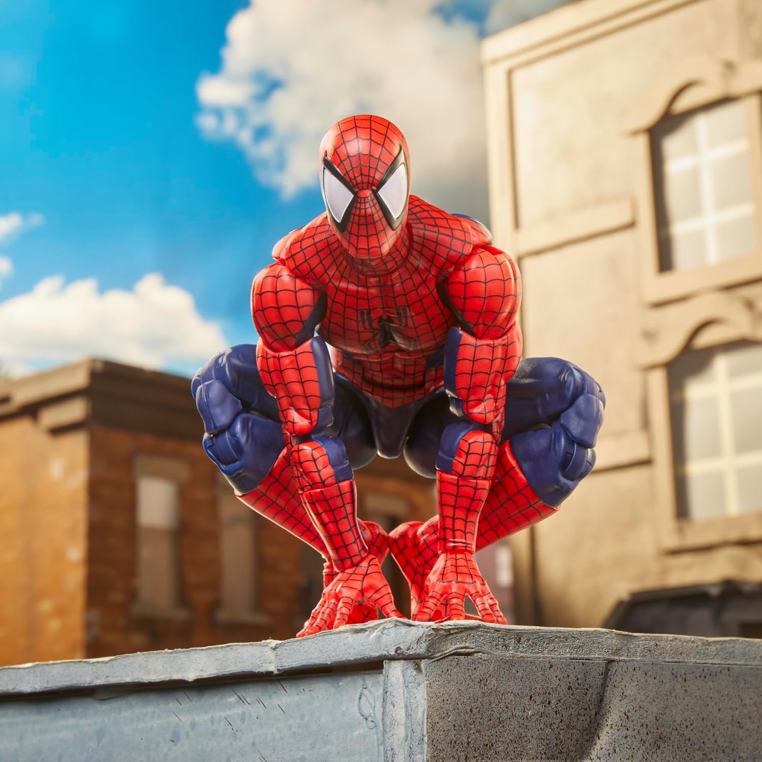 HASBRO Marvel Legends Maximum Series Spider-Man Deluxe Spider-Man Comics Collectible 6" Action Figure, Amazing Movement, Amazing Accessory G0594 Authentic
