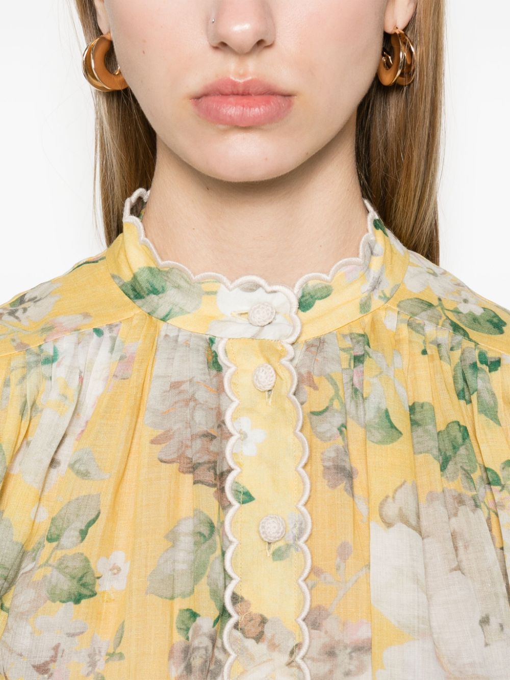 Zimmermann Zimmermann Acaciaプリントブラウス - Image 8