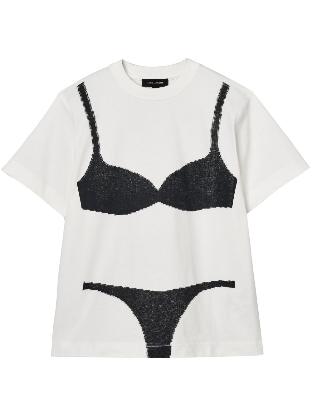 Marc マークジェイコブスプリントコットンTシャツ - Image 8