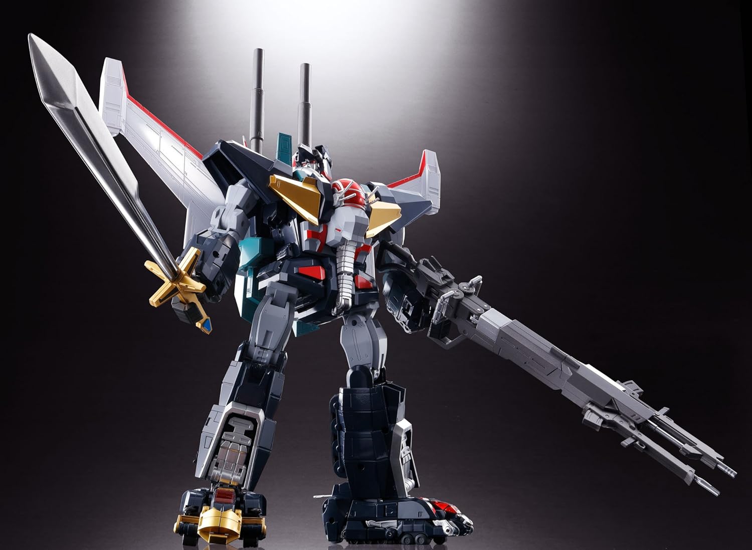 Chogokin Tamashii Dancouga – Super Beast Machine God GX-13R Dancouga (Renewal Version) Approx. 9.8 Inches (250mm) ABS&Die-Cast&PVC Painted Action Figure