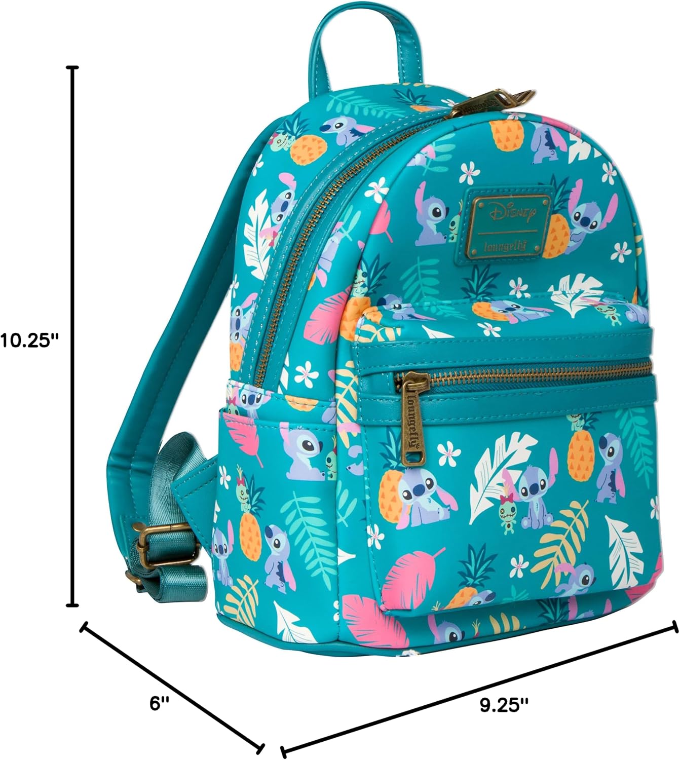 Loungefly Mini mochila Disney Lilo and Stitch