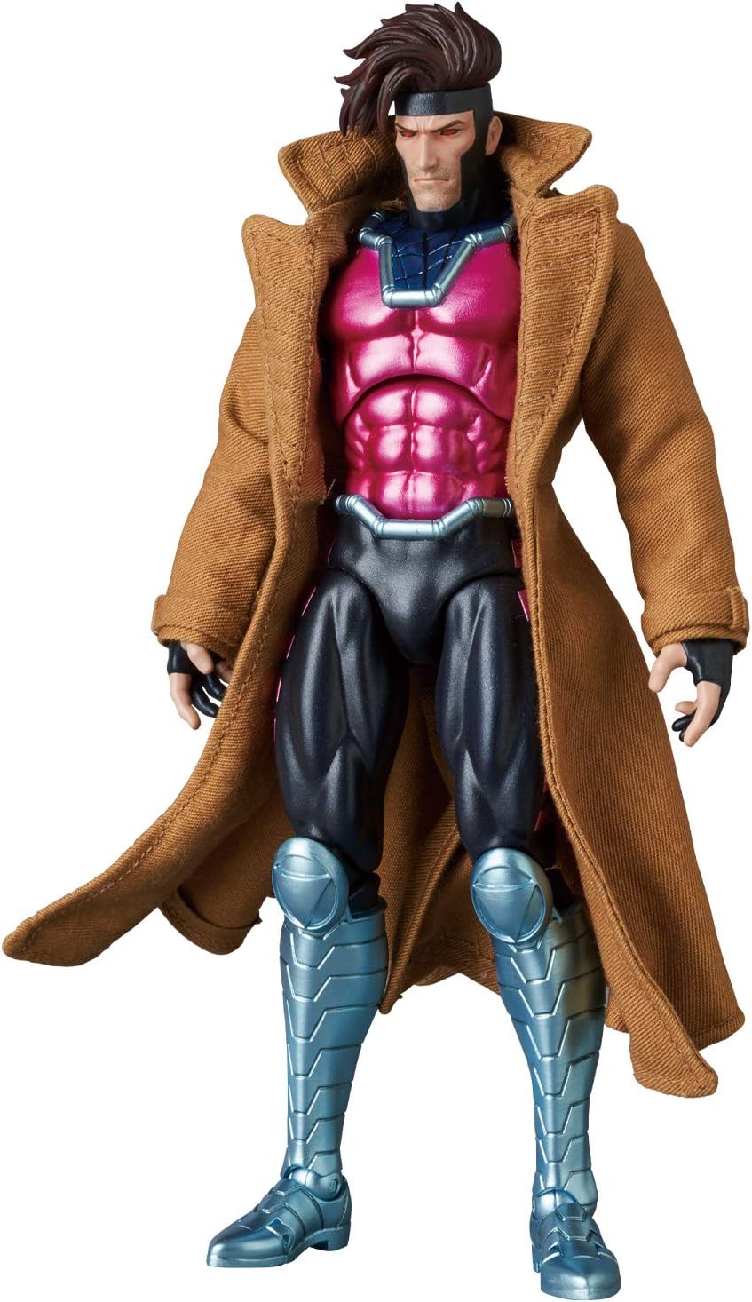 Medicom Toy MAFEX No. 131 Gambit Comic Ver. Total Height: Approx. 6.3 inches (160 mm), Painted Action Figure