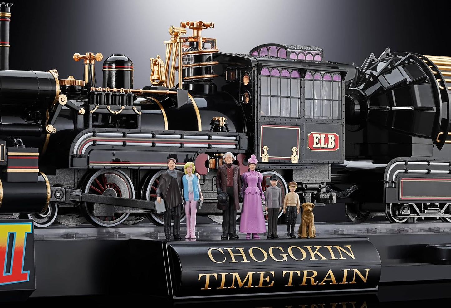 Tamashi Nations Super Alloy Back to the Future PART3 Time Train, Approx. 20.5 inches (520 mm), ABS & Die-Cast & PVC Pre-Painted Action Figure (Japan Toy Prize 2025 Kidal Division Excellence Award)