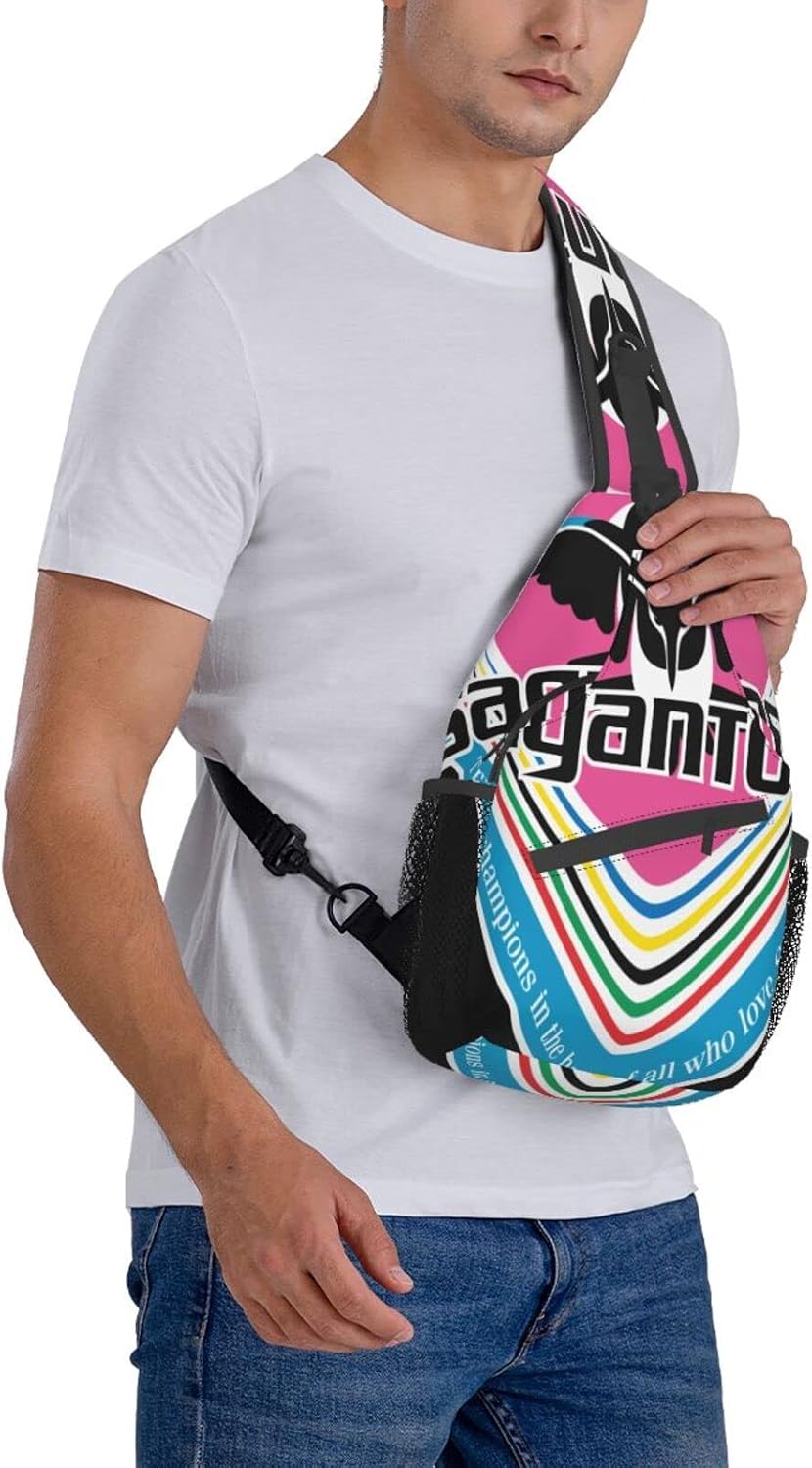 Sagan Tosu Shoulder Bag, Large Capacity, Shoulder Bag, Crossbody Bag, Work Commute, School, Travel, Events, Anime, Moe Goods, Multifunctional, Lightweight, Unisex, Gift, Sports School Bag, Backpack