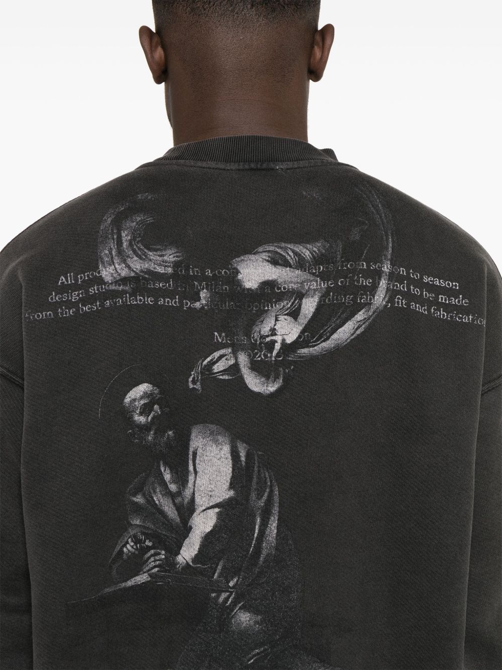 Off Off White Logo Cotton Sweatshirt - Image 8