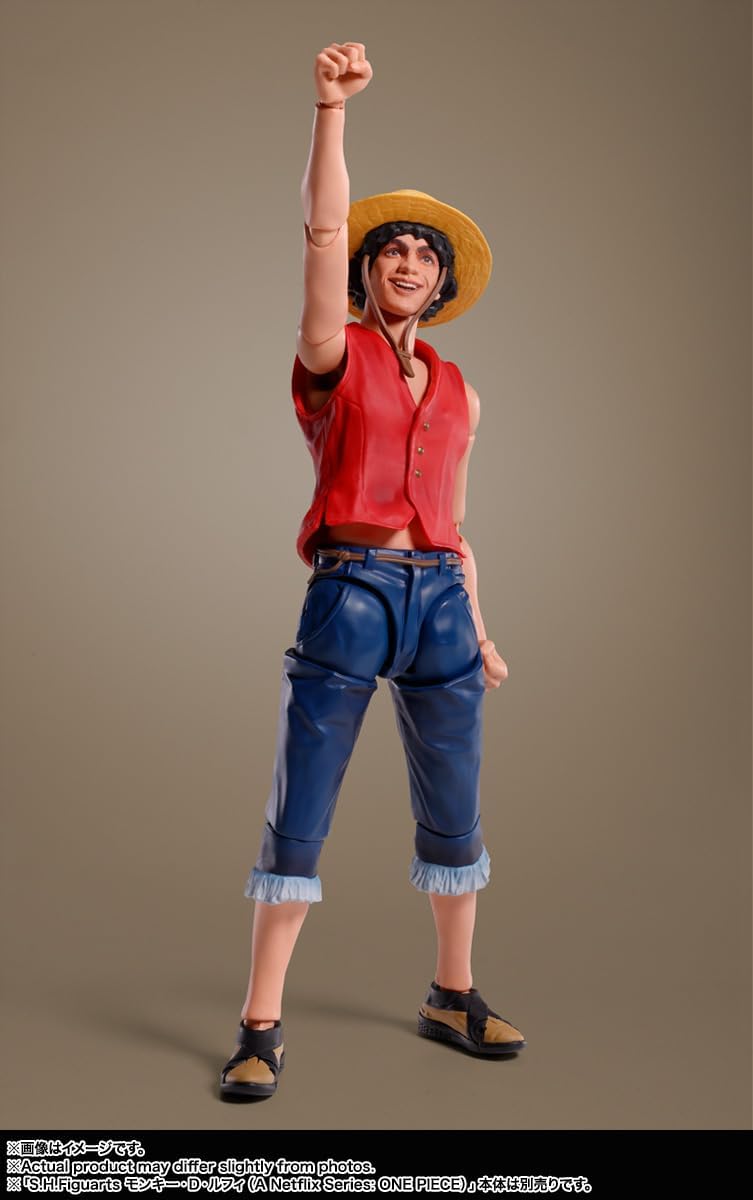 S.H. Figuarts Nami (A Netflix Series: One Piece), Approx. 5.9 inches (150 mm), ABS & PVC, Pre-painted Action Figure