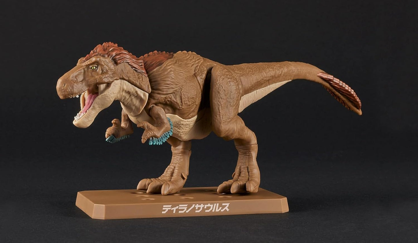 Bandai Spirits Planosaurus Tyrannosaurus Color Coded Plastic Model
