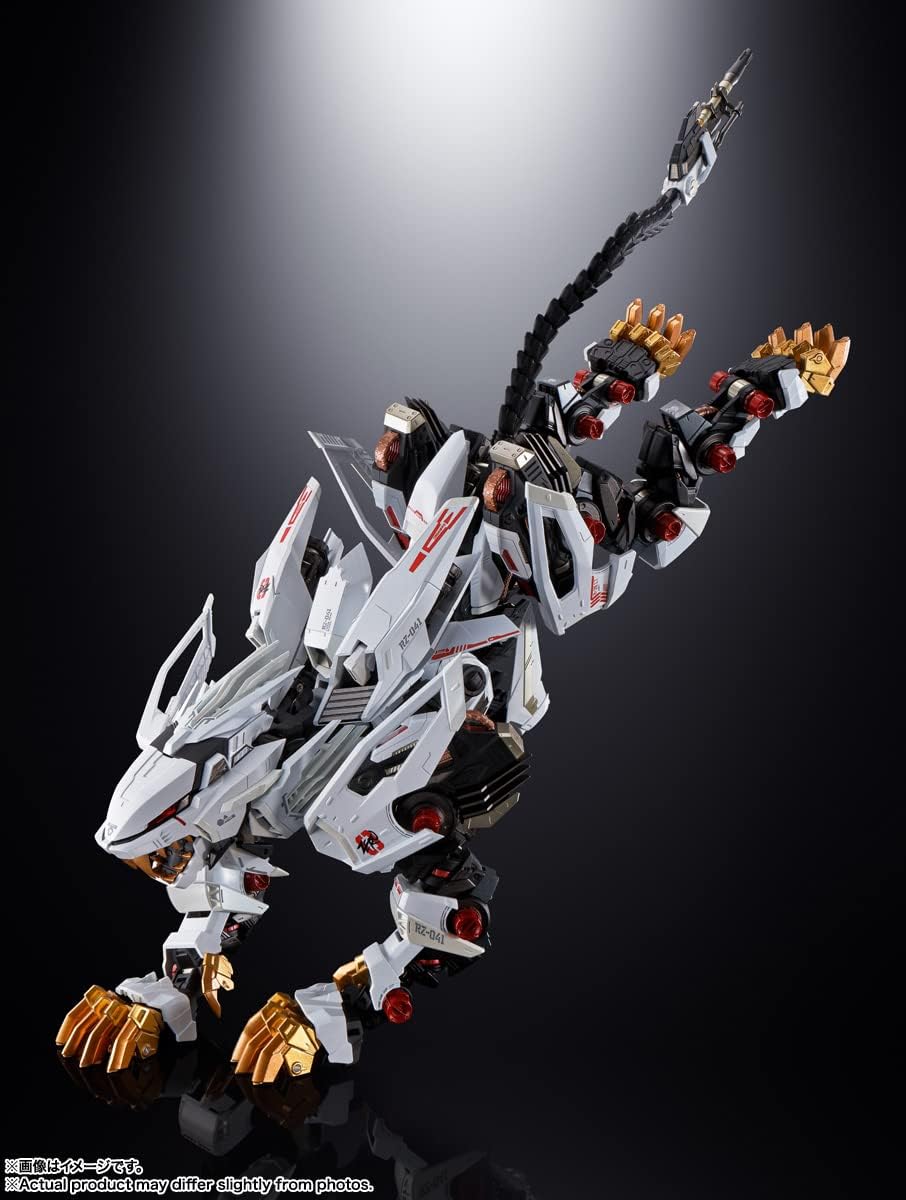 Chogokin ZOIDS New Century / ZERO RZ-041 Liger Zero, Approx. 8.7 inches (220 mm), ABS & PVC & Die Cast Pre-painted Action Figure