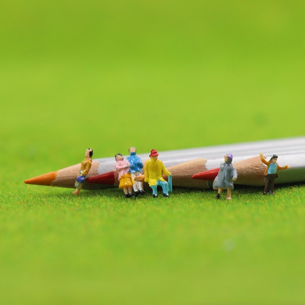 Scenes Collection, Human Doll, People, Painted People, 1:150, Box Garden, Railway Model, Building Model, Diorama, Education, DIY