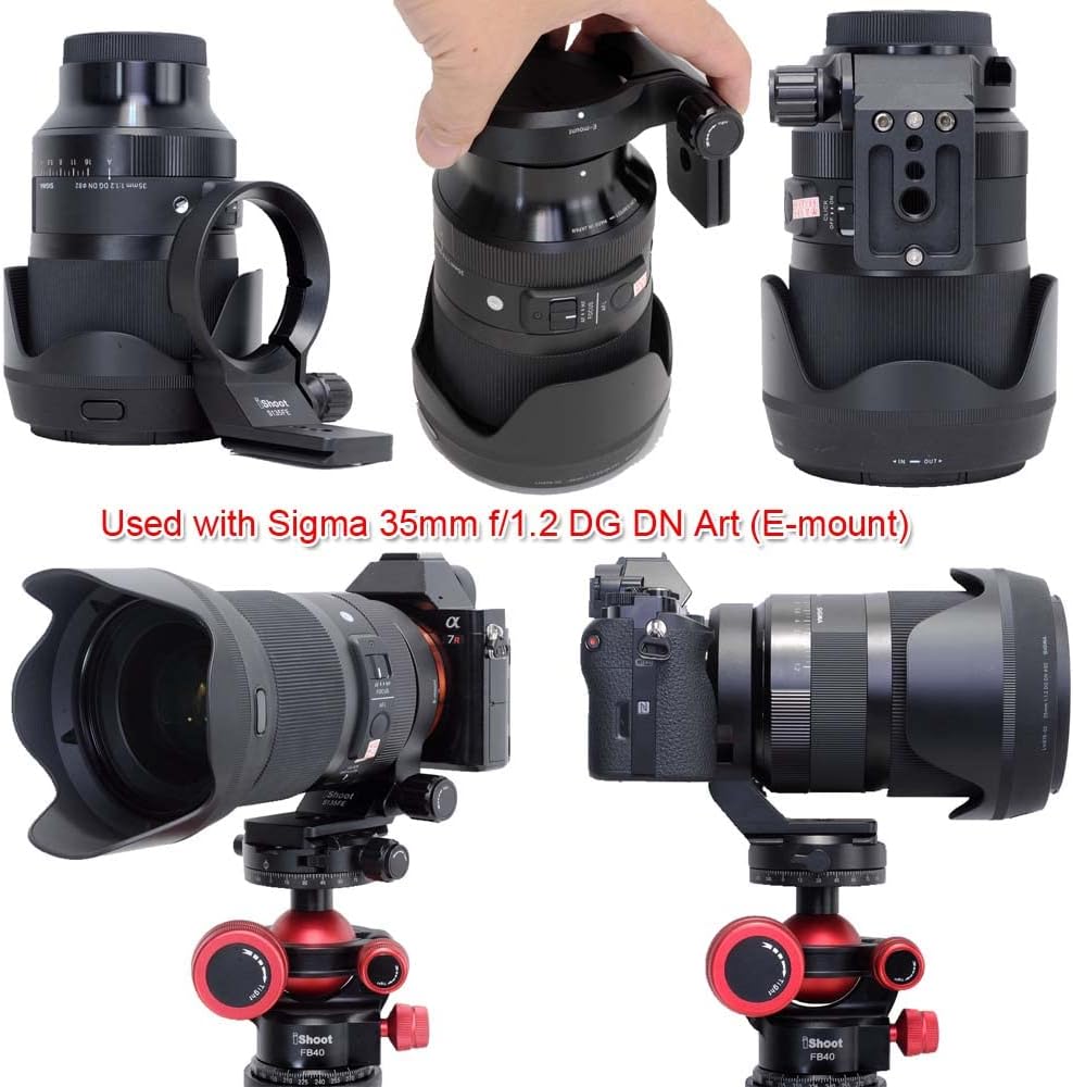 Camera Ring Tripod Mount, Tripod Mount Ring, Lens Support Collar, Lens Bracket Collar, Tripod Socket, Sigma 14mm f/1.8 DG HSM Art, 20mm f/1.4 DG HSM Art, 24mm f/1.4 DG HSM Art, 28mm f/1.4 DG HSM Art,