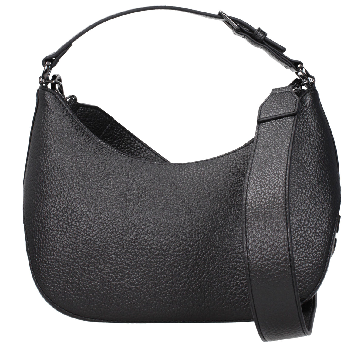 Moschino モスキーノのショルダーバッグが大好きな女性ポリウレタングレー/ダークシルバー - Image 8