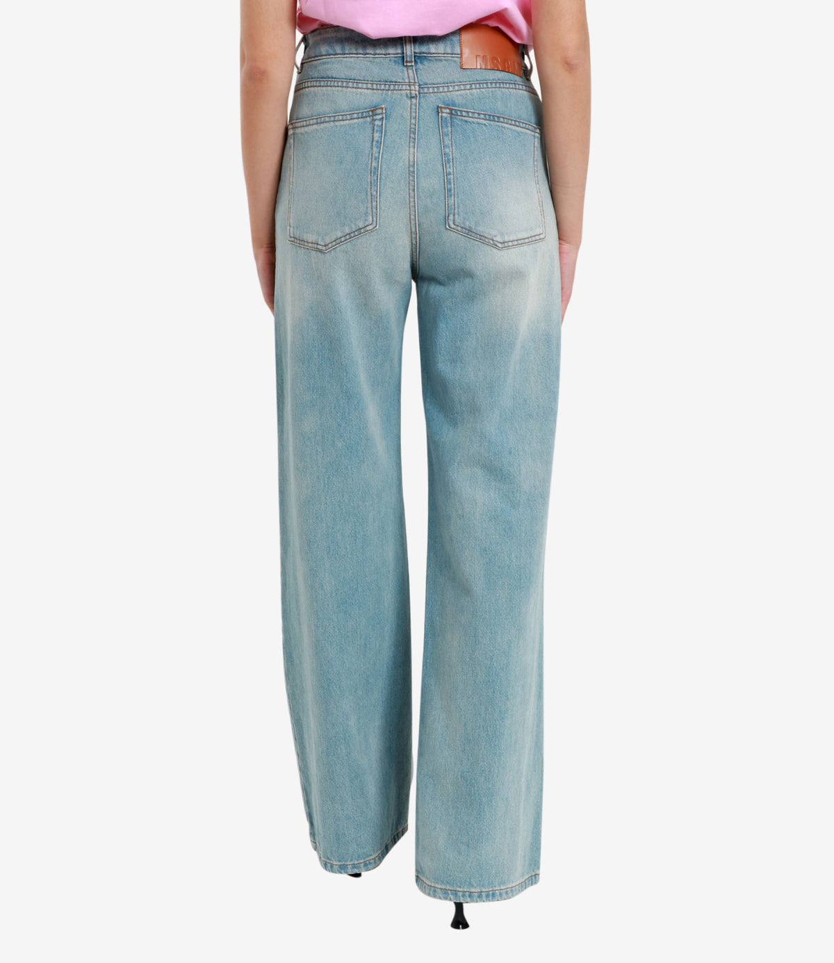 Msgm MSGMジーンズライトデニム - Image 8