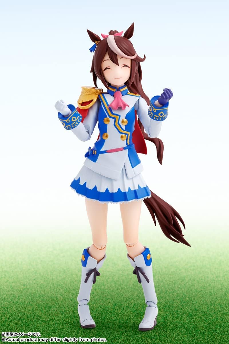 S.H. Figuarts Uma Musume Pretty Derby Tokai Teio Special Edition, Approx. 4.9 inches (125 mm), PVC & ABS, Pre-painted Action Figure