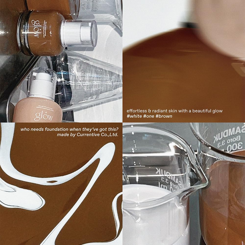 glow Breathable BB Cream #White: Cruelty Free, Artificial Fragrance Free, Essential Oil Free, Gluten Free, Lightly Warm Hydrating BB Cream, Skin Care-like Use, 30ml (1 fl oz)