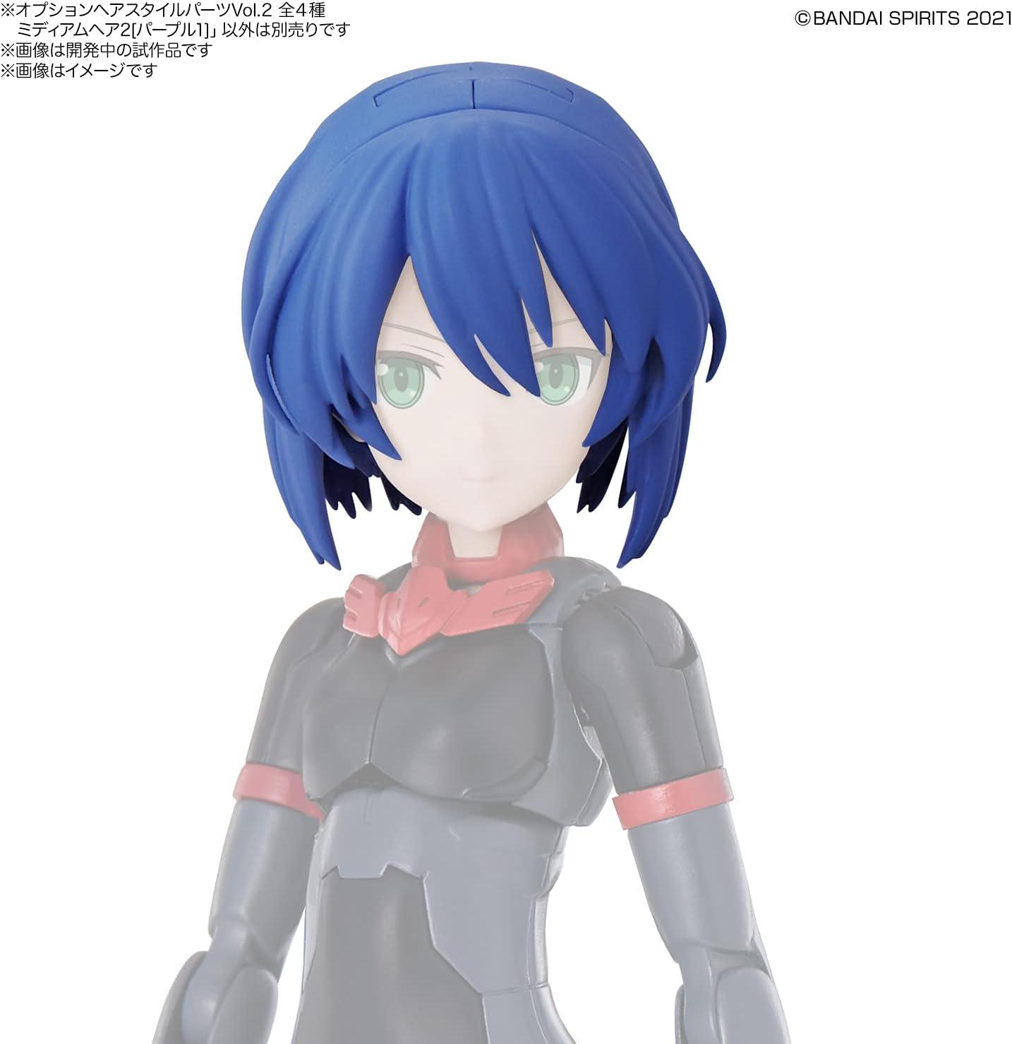 BANDAI SPIRITS 30MS Optional Hairstyle Parts Vol.2 (Box)