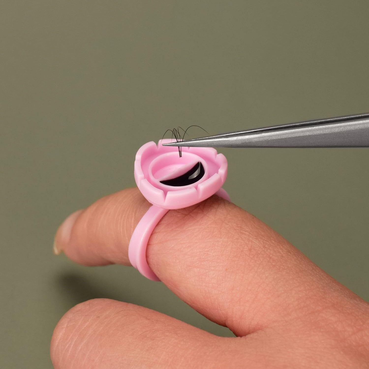 UAKEREDプロ向け まつ毛エクステンション ツールフルセットシリカゲルまつげカールセット5号Yブラシまつげリフトパッド接ぎ木まつげリフトカーラーリングまつげエクステンション用品繰り返し使用可能