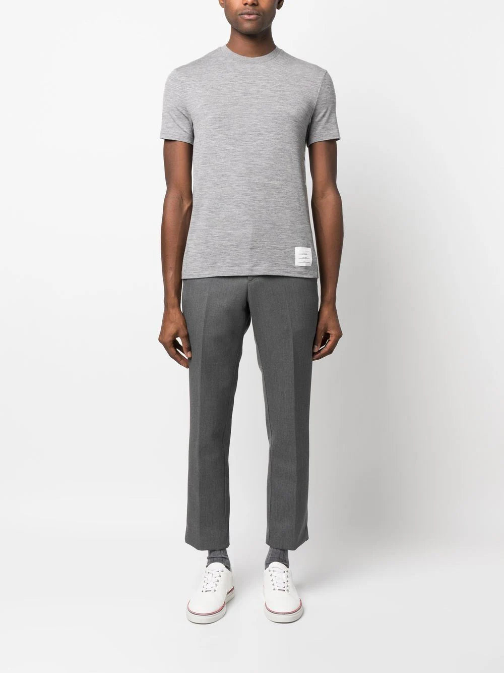 Thom Thom Browne 4 Bar Logo Patch T Shirt - Image 8