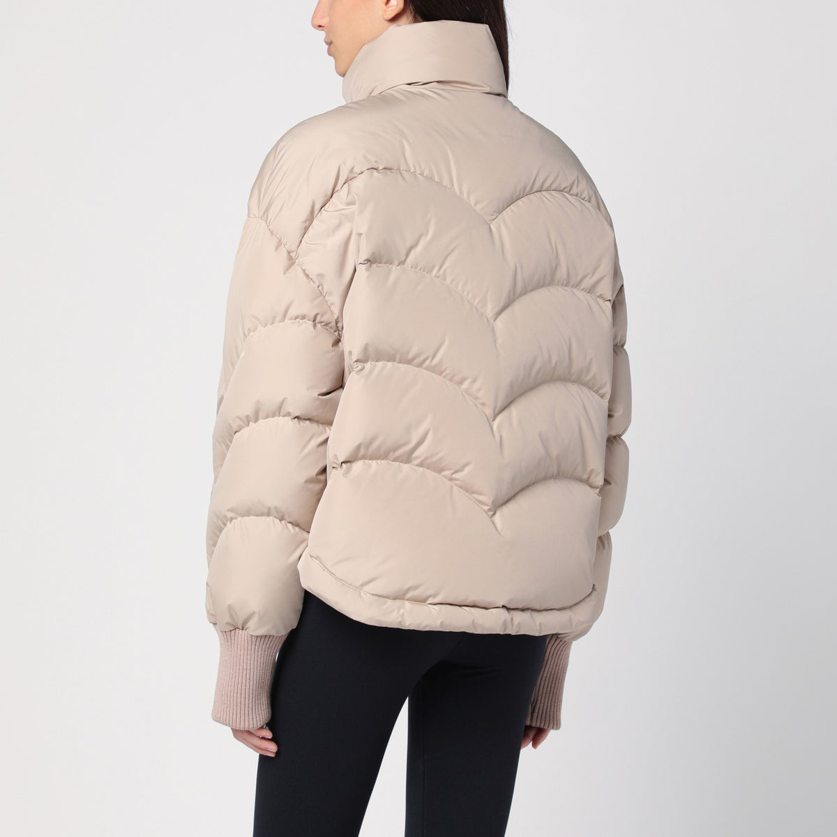 Khrisjoy Khrisjoy Beige Corazon Padded Jacket - Image 8