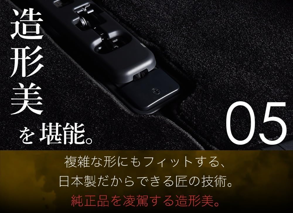 Hobby Craftsman Floor Mat, Royal Lounge Mat, New Alphard 40 Series, Vellfire 40 Series, Executive Royal Type, Compatible with "08k-a001-ca" Lot No. 01