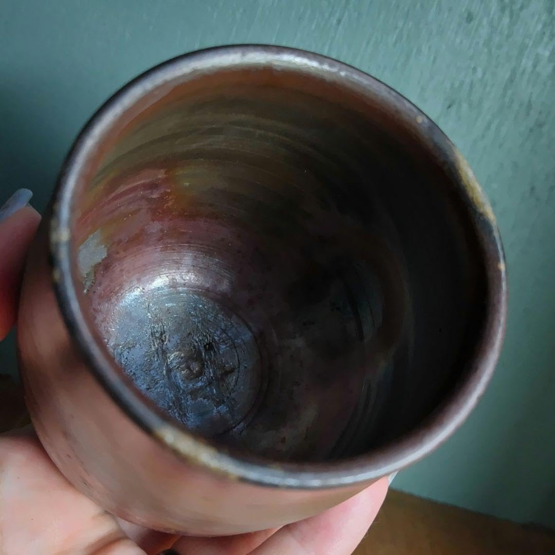 備前焼 湯呑み 御所窯 岡山伝統工芸品 茶器 サンギリ フリーカップ