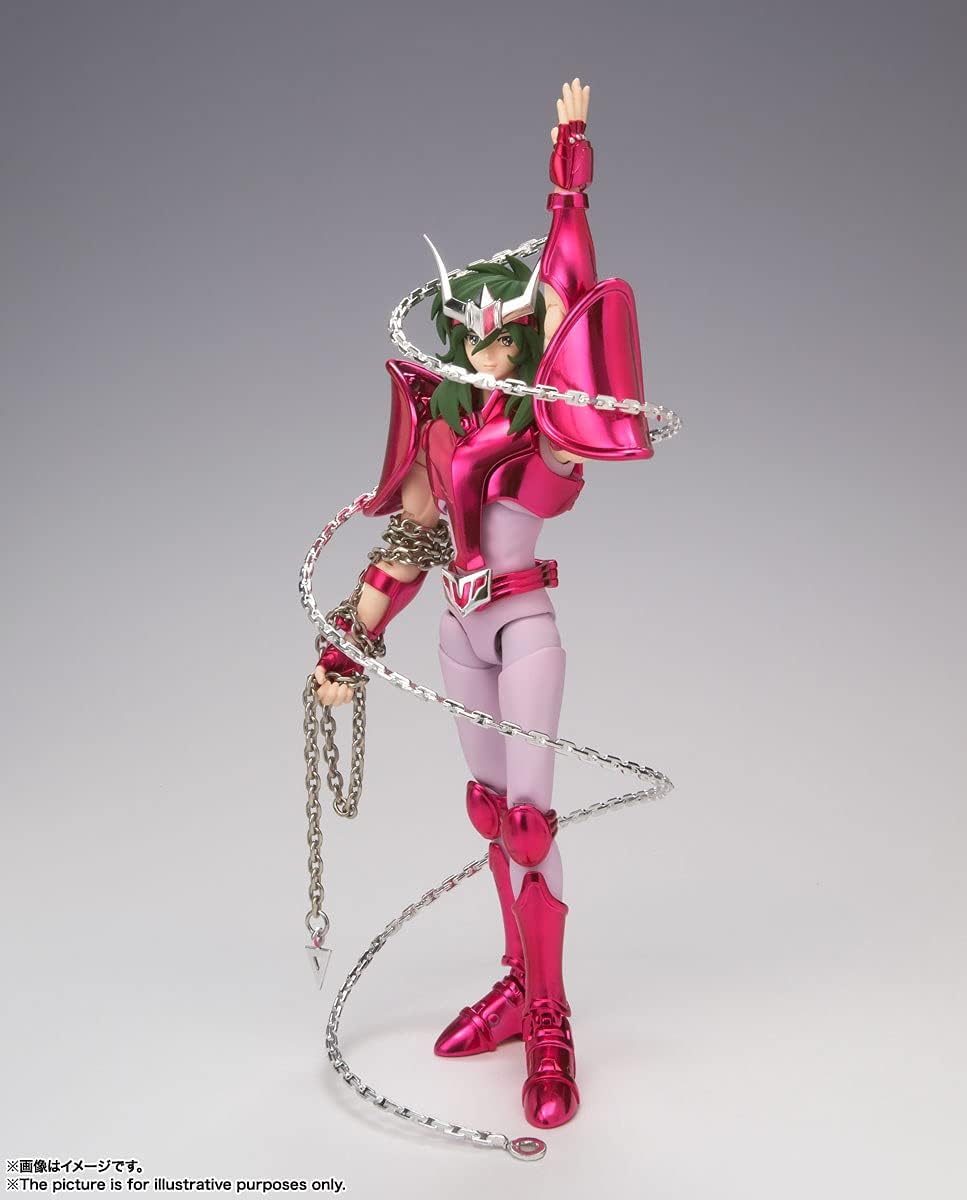 Saint Cloth Myth Saint Seiya, Shun Andromeda (Shinsei Bronze Cloth), Approx. 6.7 inches (170 mm), ABS & PVC & Die-Cast Painted Action Figure