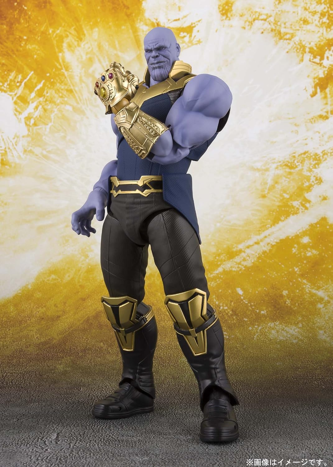 S.H. Figuarts Avengers Star-Lord (Avengers: Infinity War) Figure, Approx. 7.5 inches (190 mm), PVC/ABS, Pre-painted Complete Action Figure