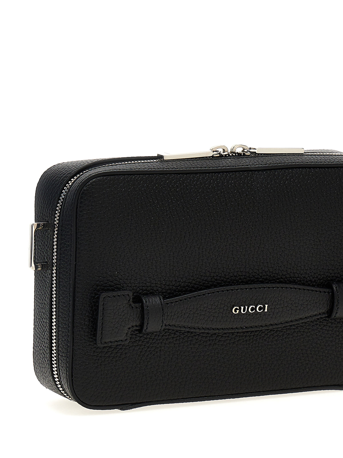 Gucci グッチロゴ レザー ショルダーストラップ - Image 8