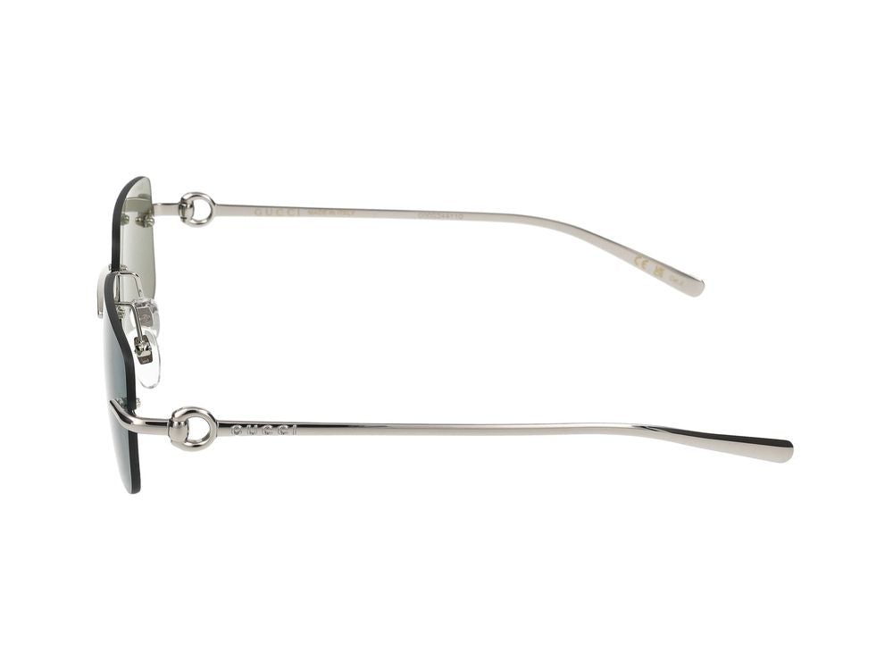 Gucci サングラスグッチGG1703 S 002シルバーシルバーグリーン /17/140 - Image 8