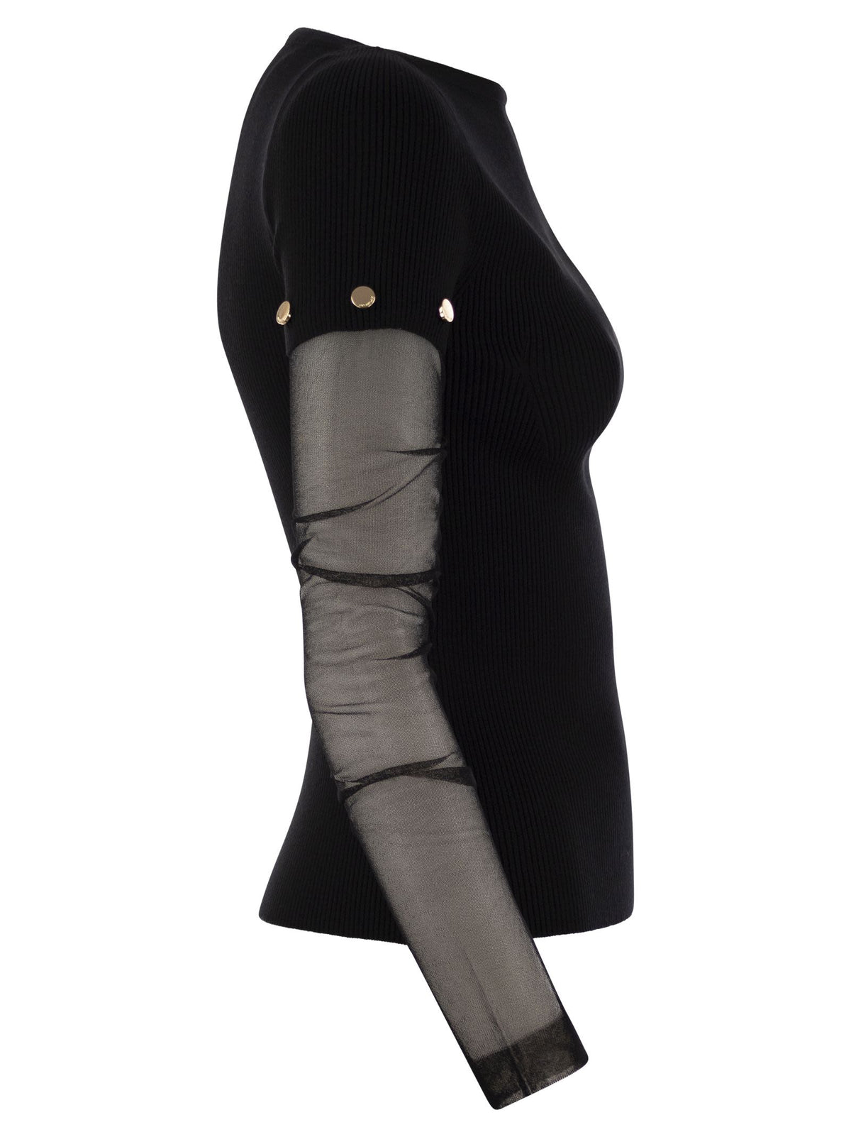 Sportmax SportMax Alcide Tight Fittingストレッチビスコースジャージ - Image 8