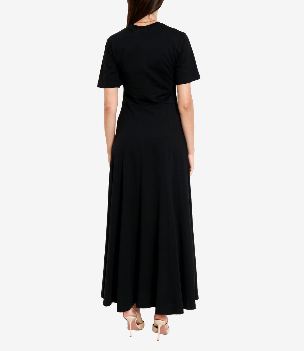 Msgm MSGMは黒いドレスを着ています - Image 8