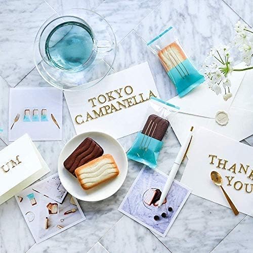 Tokyo Kanpanella Chocolate (5 Pieces), Set of 10 Boxes, Individually Packaged, Baked Canpanela, Souvenir, Present, Gift, Present, Langdosha, Individual Packaging, Assorted, Divided Sweets