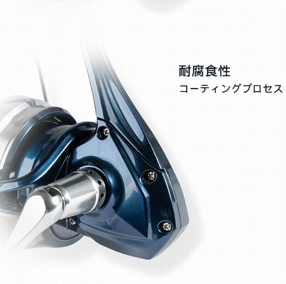 NOEBY NBRE-SW Saltwater Fishing Spinning Reel Lightweight Trolling Popper Gear Ratio 5.2:1/4.3:1 2500/3000/4000/5000/8000/10000 8+1BB