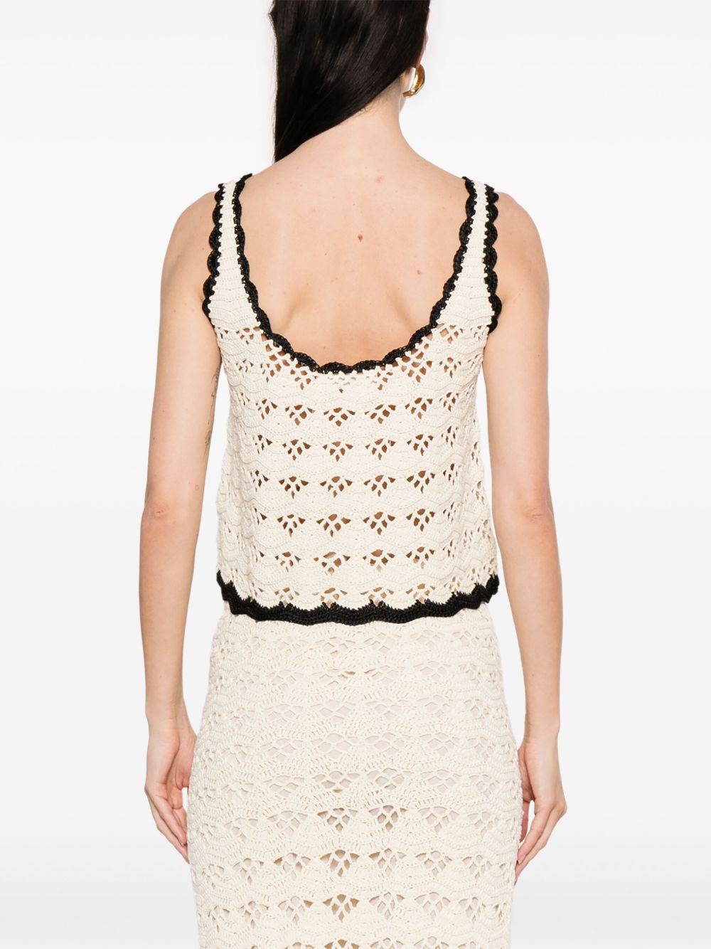 Zimmermann Zimmermann Rhiannonかぎ針編みタンクトップ - Image 8
