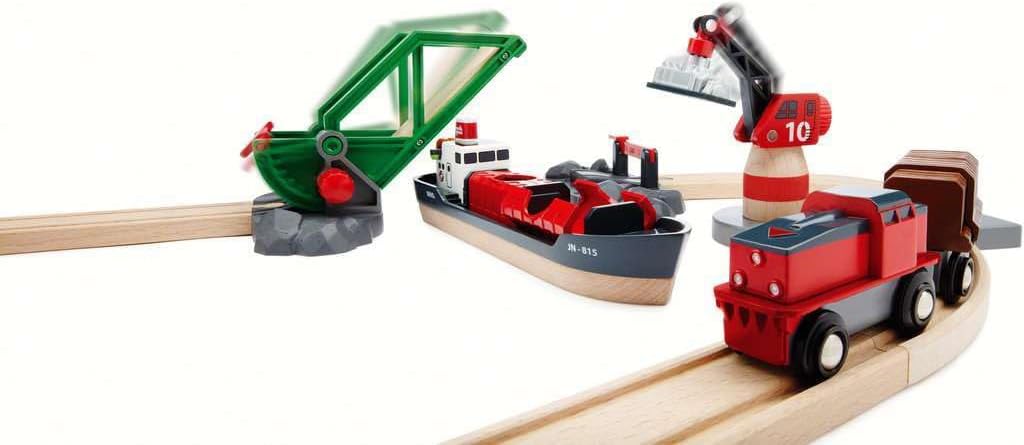 Schylling Brio Cargo Harbor Set