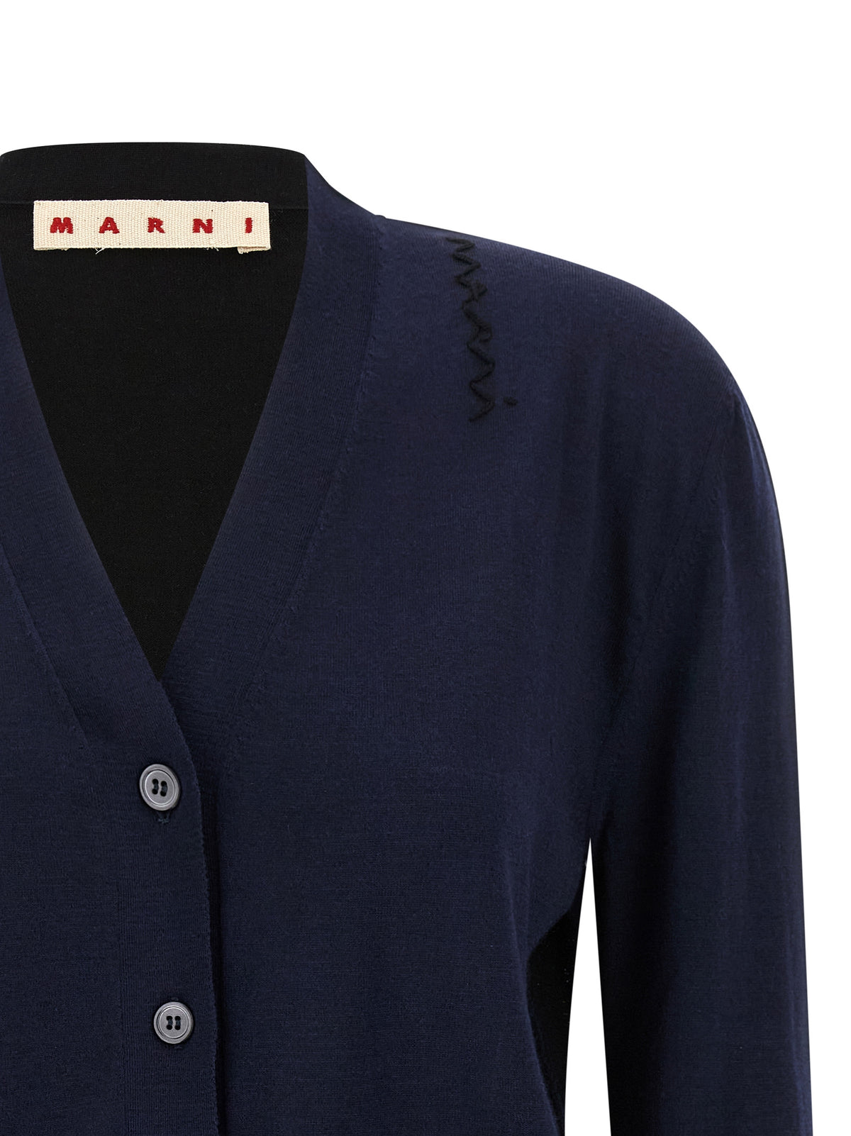 Marni Marni Two Tone Cardigan - Image 8