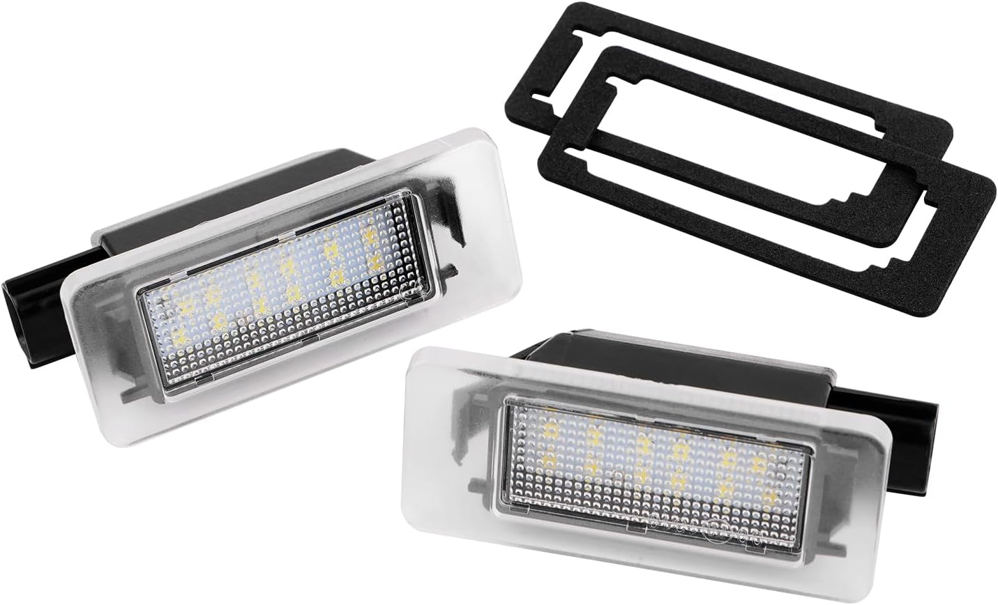 Nissan Serena C27 X-Trail T33 T32 LED License Plate Light, SERENA X-TRAIL Nissan License Lamp, Compatible with Multiple Vehicles, High Brightness, Easy Installation, T10 License Plate Light