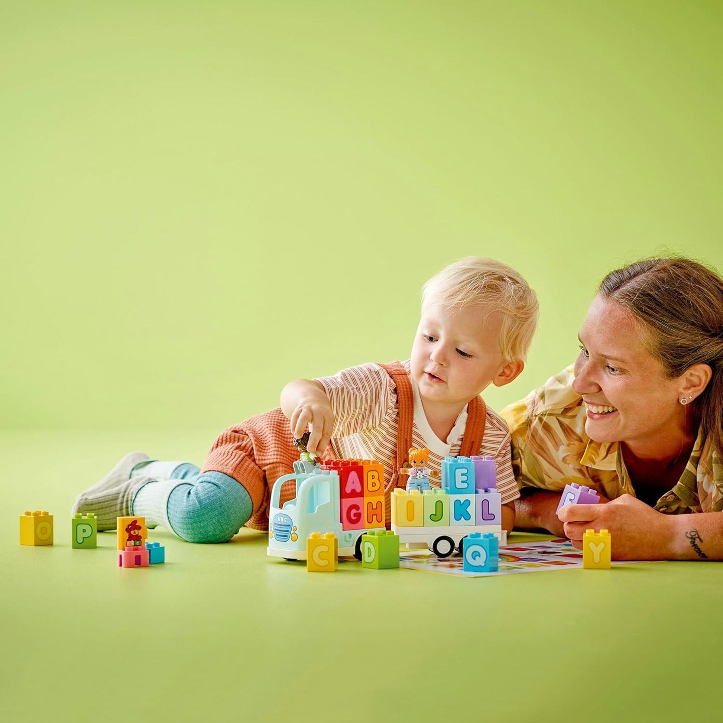 LEGO Duplo Duplo Town Alphabet Truck Toy Toys Birthday Present Blocks Educational Boys Girls Children 1.5 Years Old 2 Years Old 4 Years Old Toddlers Vehicles Cars Mini Cars Dolls Figures 10421