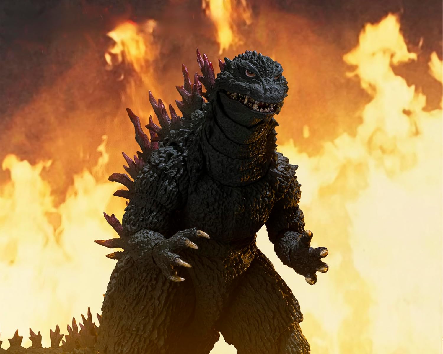 TAMASHII NATIONS S.H. Monster Arts Godzilla x Megagiras G Annihilation Operation Godzilla (2000), Approx. 6.3 inches (160 mm), PVC & ABS Pre-painted Action Figure