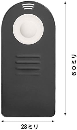 NinoLite TX-10 Remote Control for SLR Cameras, Canon, Nikon, Pentax, Sony, Compatible with All Manufacturers, Up to 16.4 ft (5 m) Distance, Wireless Shutter