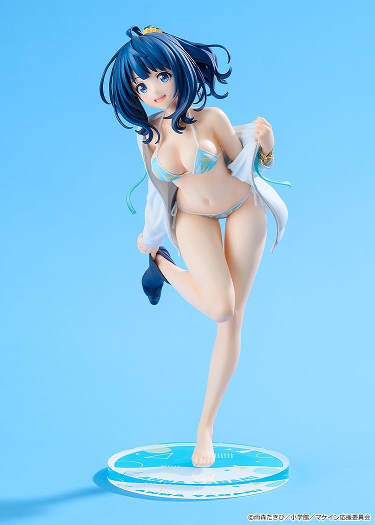 Good Smile Company has too many heroines to lose. Anna Yanami Swimsuit Ver. Plastic, Painted and Assembled Figure, 1/7 Scale, Includes Exclusive Stand, Total Height Approx. 9.3 inches (235 mm)