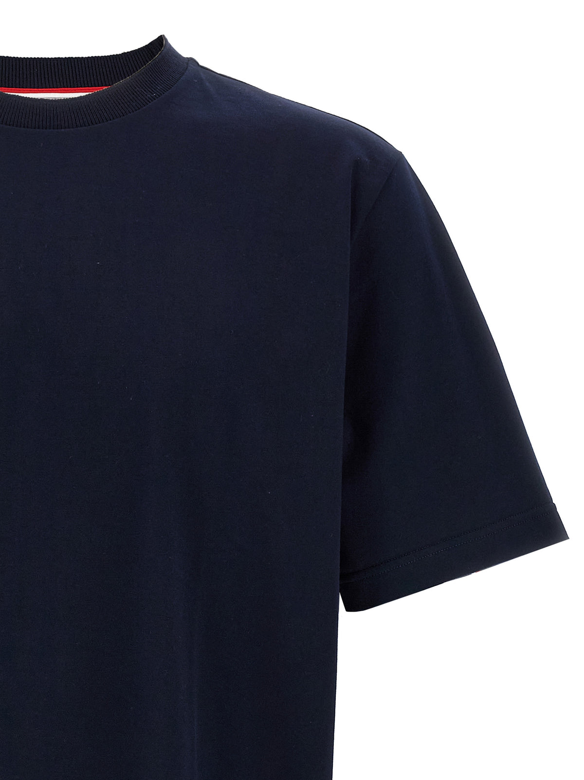Thom Thom Browne 'Rwb Knit Trim' T Shirt - Image 8