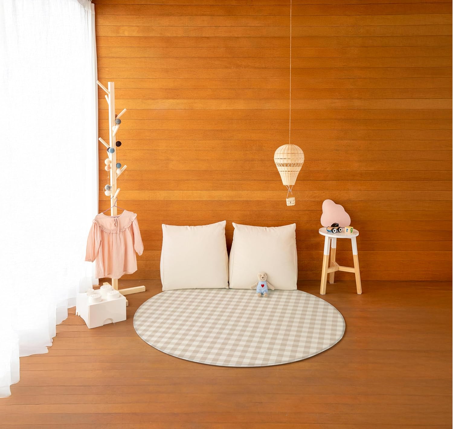 PARKLON Soft Cushion Mat, Antibacterial, Waterproof, Soundproof, Flameproof, Memory Foam, Reversible, Play Mat