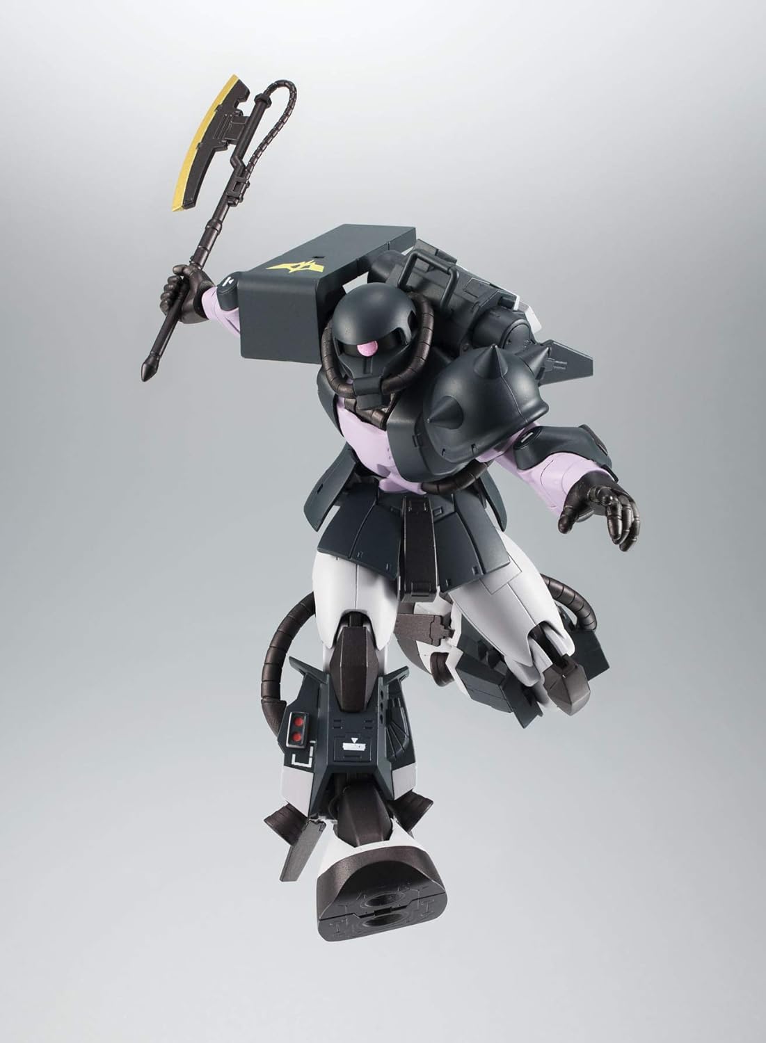 ROBOT Tamashii MS-06R1A Mobile Gundam Suit (SIDE MS) Highly Functional Zaku II Ver. A.N.I.M.E. Black Tri-Stars Approximately 4.9 inches (125 mm), ABS & PVC, Pre-painted, Action Figure