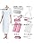 [TOuWA] Kimono Dressing Set, Yukata, Kimono Accessories, 14-piece Set, Washable, All Year Round (Kimono Underwear, Front Plate, Back Plate, Dressing Belt, Waist Strap, Magic Belt, Collar Core, Date