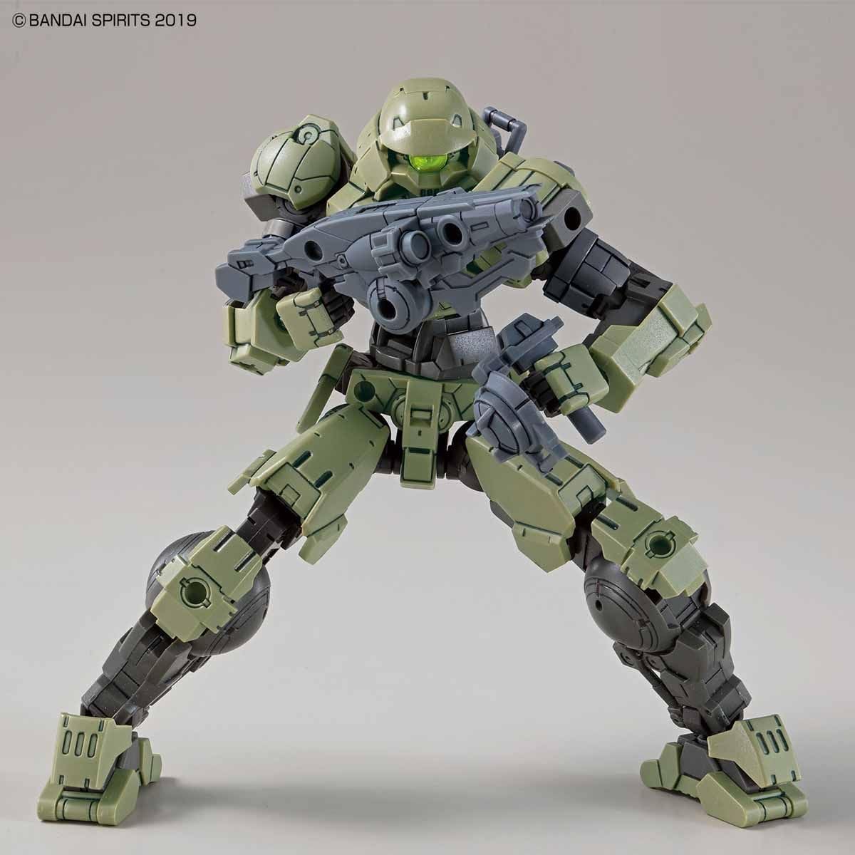 Bandai Spirits 30MM bEXM-15 Portanova Green 1/144 Scale, Color Coded Plastic Model