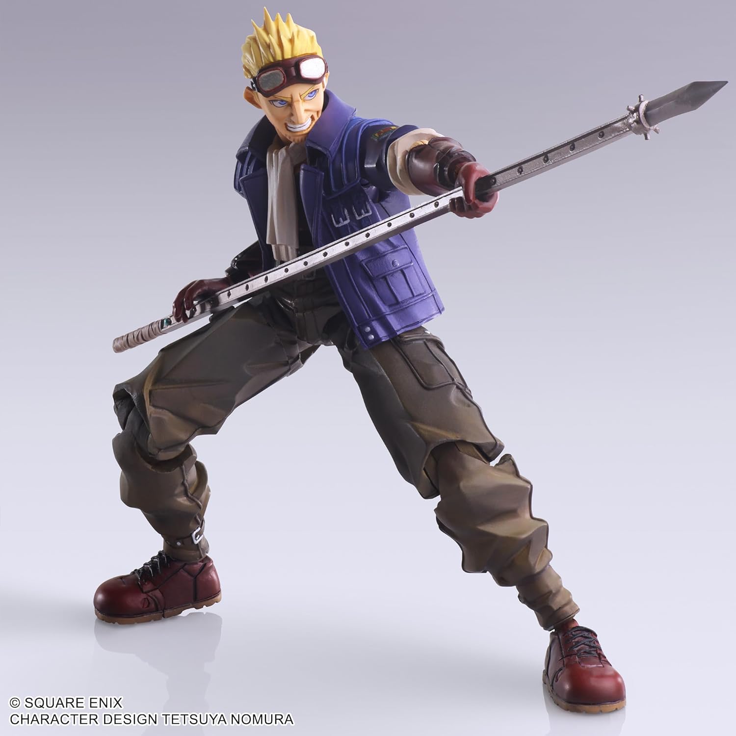 Final Fantasy VII Bling Arts (Sid Highwind) PVC Pre-painted Action Figure